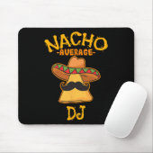 Geen gemiddelde dj Cinco De Mayo feest Mexicaans f Muismat (Met muis)