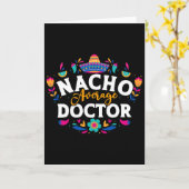Geen gemiddelde dokter Cinco De Mayo Mexicaanse ov Kaart (Gele Bloem)