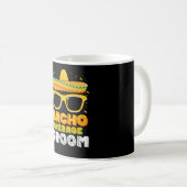 Geen gemiddelde groom bruiloft Cinco de Mayo Koffiemok (Voorkant rechts)