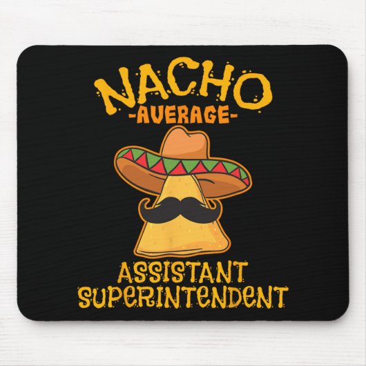Geen gemiddelde instant-superintendent Cinco De Ma Muismat (Voorkant)