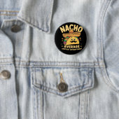 Geen gemiddelde instant supervisor Cinco De Mayo Ronde Button 5,7 Cm (In situ)