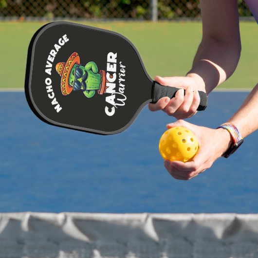 Geen gemiddelde kanker krijger Cool Pickleball Paddle (Insitu)