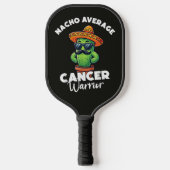 Geen gemiddelde kanker krijger Cool Pickleball Paddle (Voorkant)