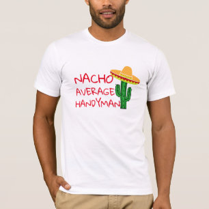 Geen gemiddelde klusjesman strand Cinco De Mayo fe T-shirt
