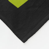 Geen gemiddelde lyman grappige verjaardagsnaam cad fleece deken (Hoek)