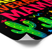Geen gemiddelde mama - cinco de mayo leuke feestje poster (Hoek)
