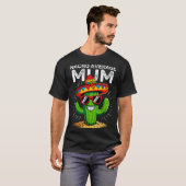 Geen gemiddelde moeder grappig cinco de mayo Mexic T-shirt (Voorkant volledig)