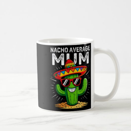 Geen gemiddelde moeder grappige cinco de mayo Mexi Koffiemok (Rechts)