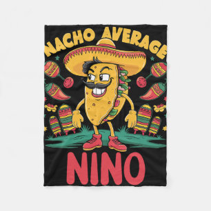 Geen gemiddelde Nacho Mexicaanse overeenkomende Ci Fleece Deken