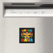 Geen gemiddelde Nana Funny Cinco De Mayo Mexicaans Magneet (Insitu (Vaatwasser))