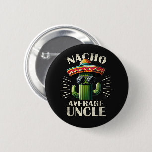 Geen gemiddelde oom Vaderdag  Ronde Button 5,7 Cm