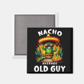 Geen gemiddelde oude vent cinco de mayo vader opaN Magneet (Voorkant / Achterkant)