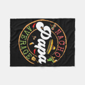 Geen gemiddelde papa Cactus Cinco De Mayo Matching Fleece Deken (Voorkant (Horizontaal))
