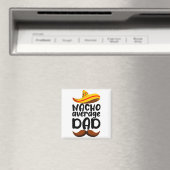 Geen gemiddelde papa Cinco de Mayo Mexicaanse papa Magneet (Insitu (Vaatwasser))