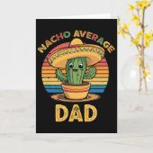 Geen gemiddelde papa Matching Mexicaanse Cinco De  Kaart (Gele Bloem)