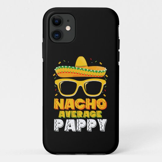 Geen gemiddelde Pappy papa familie Cinco De Mayo Case-Mate iPhone Case (Achterkant)
