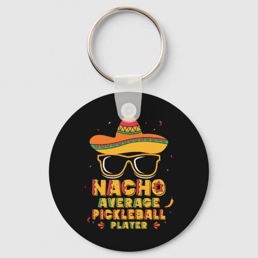 Geen gemiddelde Picklell-speler Mexicaanse sport C Sleutelhanger (Voorkant)