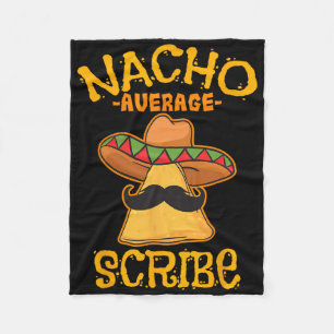 Geen gemiddelde schrijver Mexicaans Cinco De Mayo- Fleece Deken