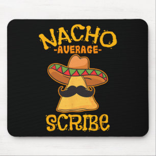 Geen gemiddelde schrijver Mexicaans Cinco De Mayo Muismat