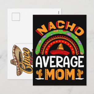 Geen gemiddelde señorita cinco de mayo gelukkige c feestdagenkaart