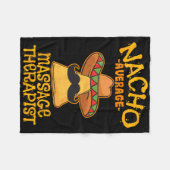 Geen gemiddelde tovenaar therapeut Maas Cinco De M Fleece Deken (Voorkant (Horizontaal))