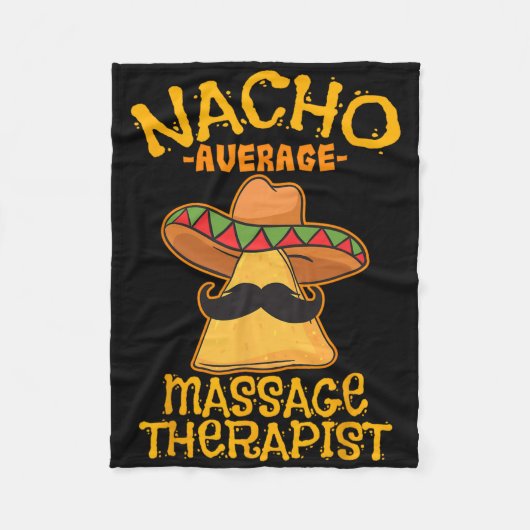 Geen gemiddelde tovenaar therapeut Maas Cinco De M Fleece Deken (Voorkant)