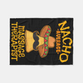 Geen gemiddelde tovenaarstherapeut Maas Cinco De M Fleece Deken (Voorkant (Horizontaal))