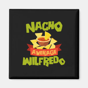 Geen gemiddelde Wilfredo Grappige Verjaardag Perso Magneet