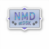 Geen gemiste dagen bij DSK Sticker (Voorkant)