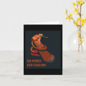 Geen genade voor het fascisme 2025 kaart (Gele Bloem)