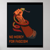 Geen genade voor het fascisme 2025 poster (Voorkant)