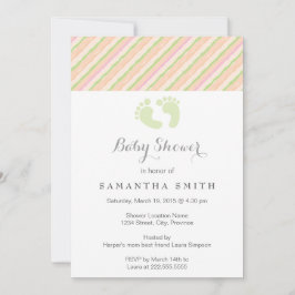 Geen gender ı Baby shower Uitnodiging