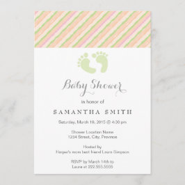 Geen gender ı Baby shower Uitnodiging