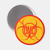 Geen genetisch gemodificeerd Magnum Magneet (Voorkant / Achterkant)