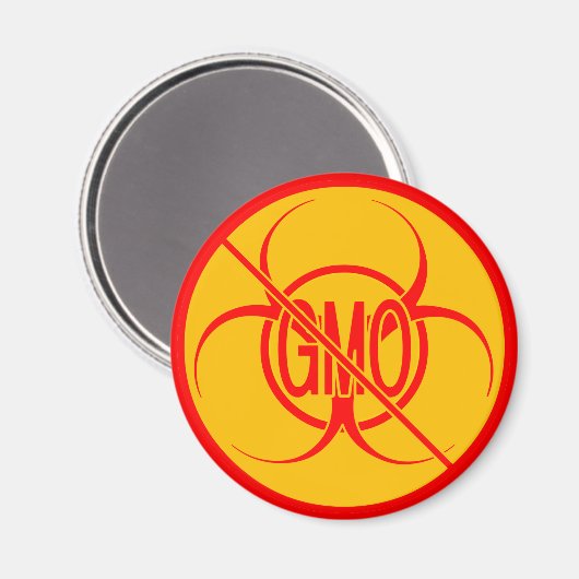 Geen genetisch gemodificeerd Magnum Magneet (Voorkant / Achterkant)