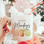 Geen gepersonaliseerde pensionering meer op maanda koffiemok<br><div class="desc">Mok van het pensioengeschenk: geen maandagen meer. Vier het volgende hoofdstuk in stijl met dit Modern Minimalist Cocktail Retirement Party Collectie! Ideaal voor het eren van iedereen die in de opwindende wereld van pensionering stapt, dit ontwerp is voorzien van een chique hand-script lettertype in combinatie met drie levendige waterverf cocktails....</div>