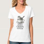 Geen Gepiep Gegeven T-shirt (Voorkant)