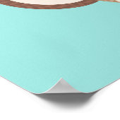 Geen Gepruil Meme Sock Monkey Baby Kamer Poster (Hoek)