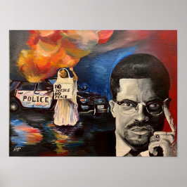 Geen gerechtigheid, geen vrede poster