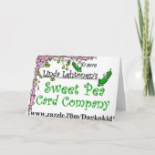 "GEEN GESCHERMS, HARTELIJK DANK" BEDANKKAART (Achterkant)