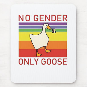 Geen Geslacht Alleen Gans Non Binair LGBTQ Muismat