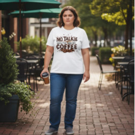 Geen Gesprek Grote Maat T-shirt