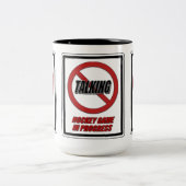 Geen gesproken Hockey Game in uitvoering Coffee-Mo Tweekleurige Koffiemok (Center)