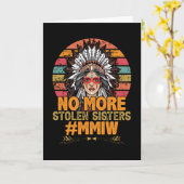 Geen gestolen sisters MMIW Kaart (Gele Bloem)