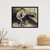 Geen gevangenis kan Harry Houdini 1898 vasthouden Poster (Keuken)