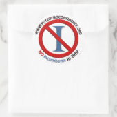 Geen gevestigde ondernemingen - Stickers (Tas)