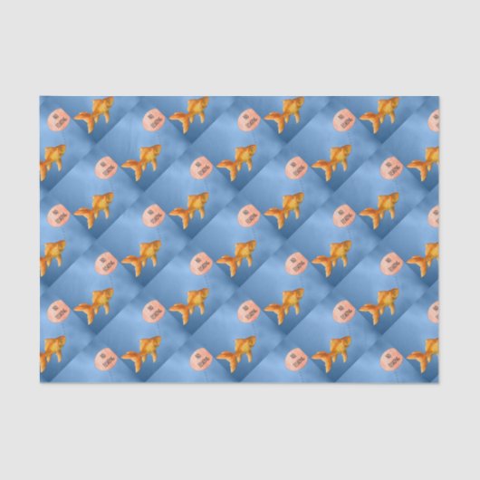 Geen Geviste goudvis Tissuepapier (Voorkant)