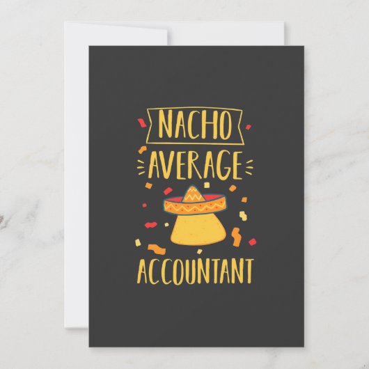 Geen Gewone Accountant Kaart (Voorkant)