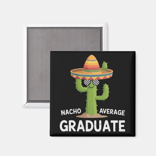 Geen Gewone Afgestudeerde Middelbare School Colleg Magneet (Voorkant / Achterkant)