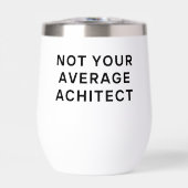 Geen Gewone Architect Stout Minimalistisch Aangepa (Voorkant)